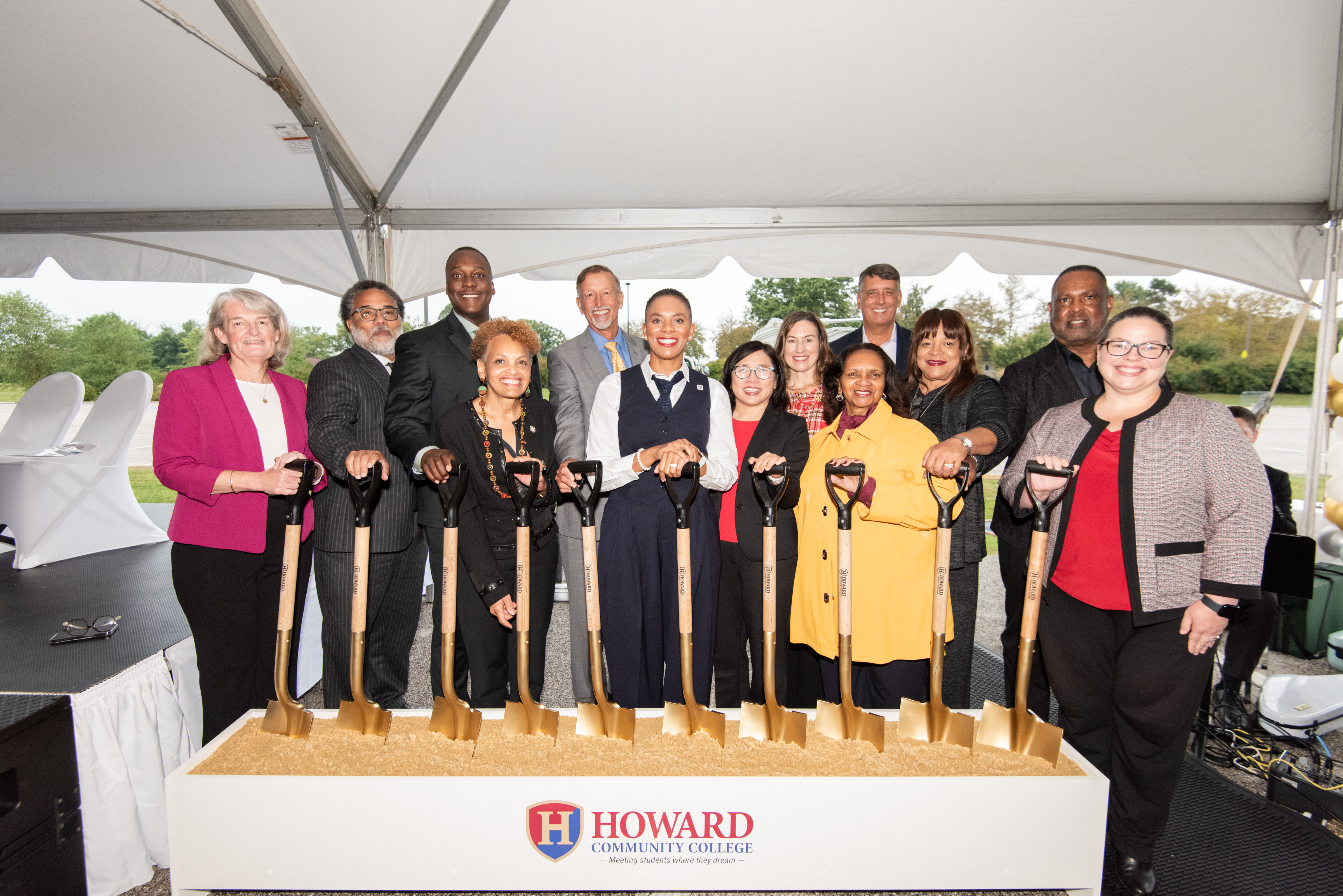 Howard Community College Workforce Development and Trades Center Groundbreaking