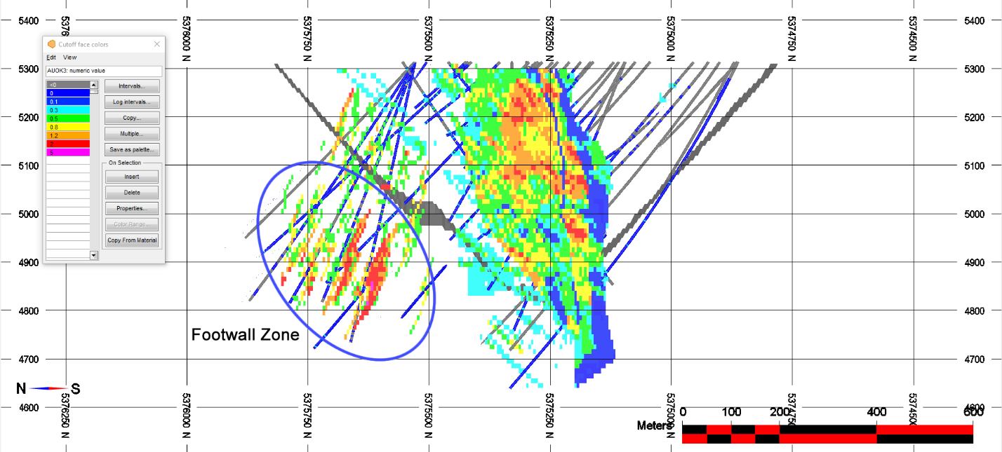 Fenn-Gib Deposit Plan and Section Maps