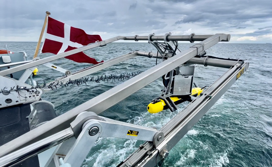 KATFISH sea testing with the Royal Danish Navy