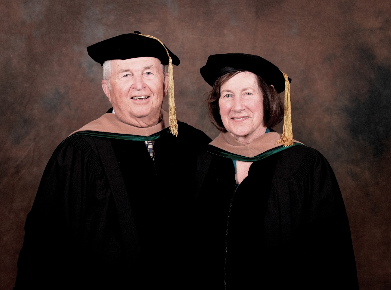 Mary Ellen graduated from nursing school in Boston and returned to Bangor to work at the “old” St. Joseph Hospital. Ed transferred to Husson College to obtain an education that would support a family. While in school, he balanced a full course load while working 40 hours a week at his dad’s automobile business. Ed graduated from Husson in 1964 and two years later started Downeast Toyota in Brewer. In 2005, Ed was invited to be a member of the Husson University Board of Trustees. As their business success evolved, the Darlings have “given back” to Husson because they believe in the University’s mission.