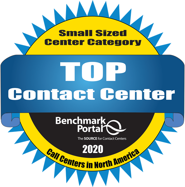 Top Contact Center award from BenchmarkPortal.