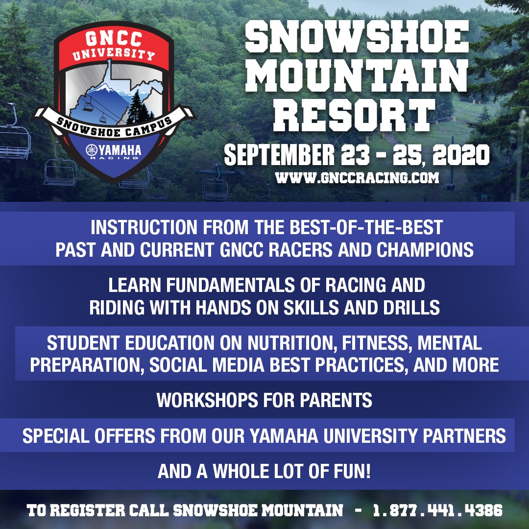 GNCC University 3 with info