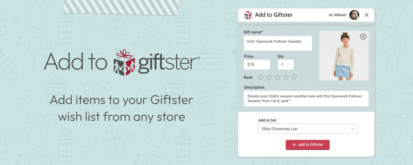 Members shop and save gift ideas all while remaining on the retailer's website