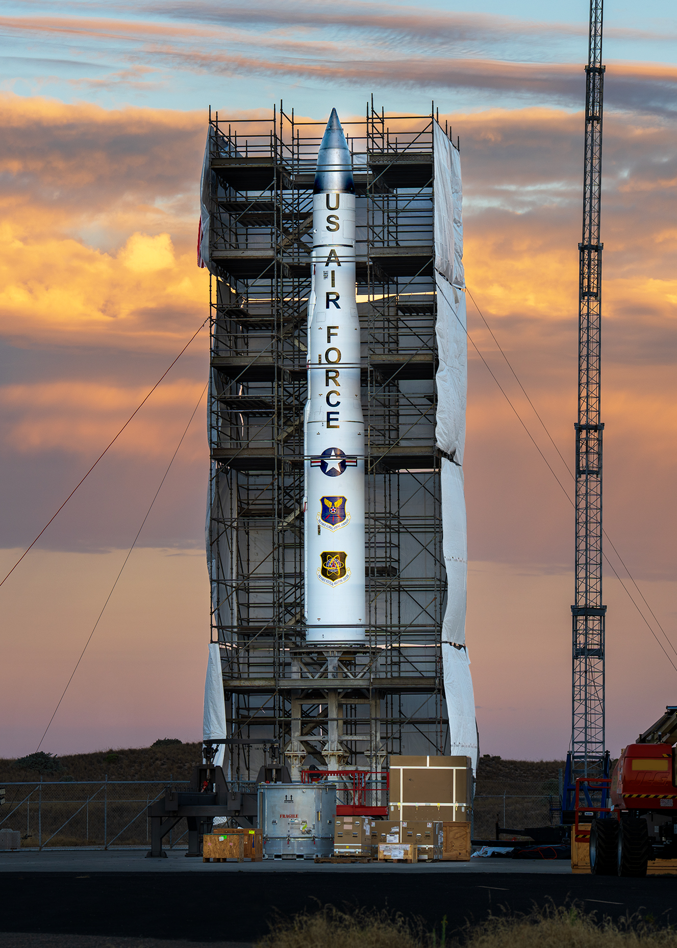 U.S. Air Force and Northrop Grumman Assemble Inert Missile, Progress Toward Sentinel Flight Testing
