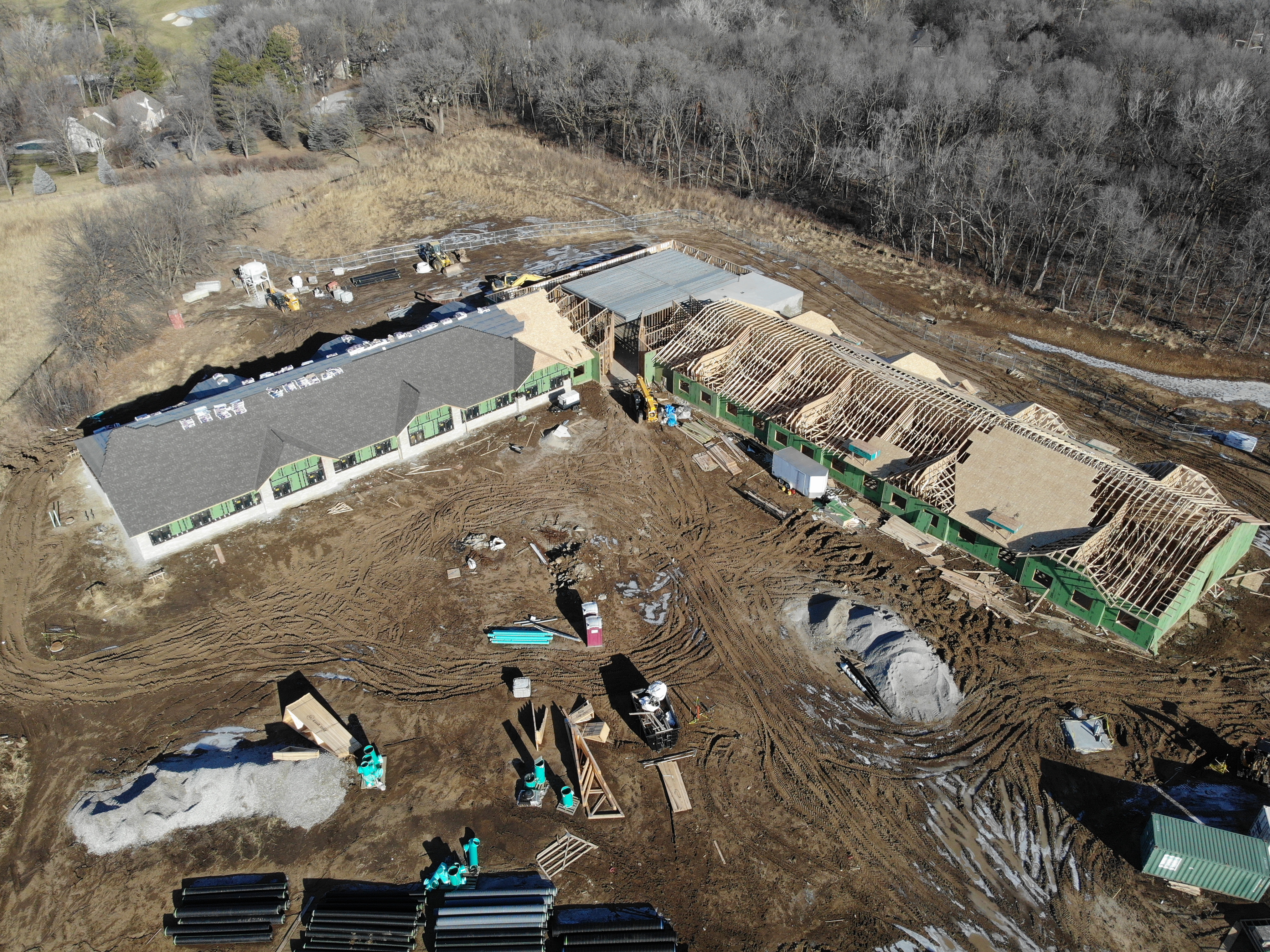 Dunham House Construction