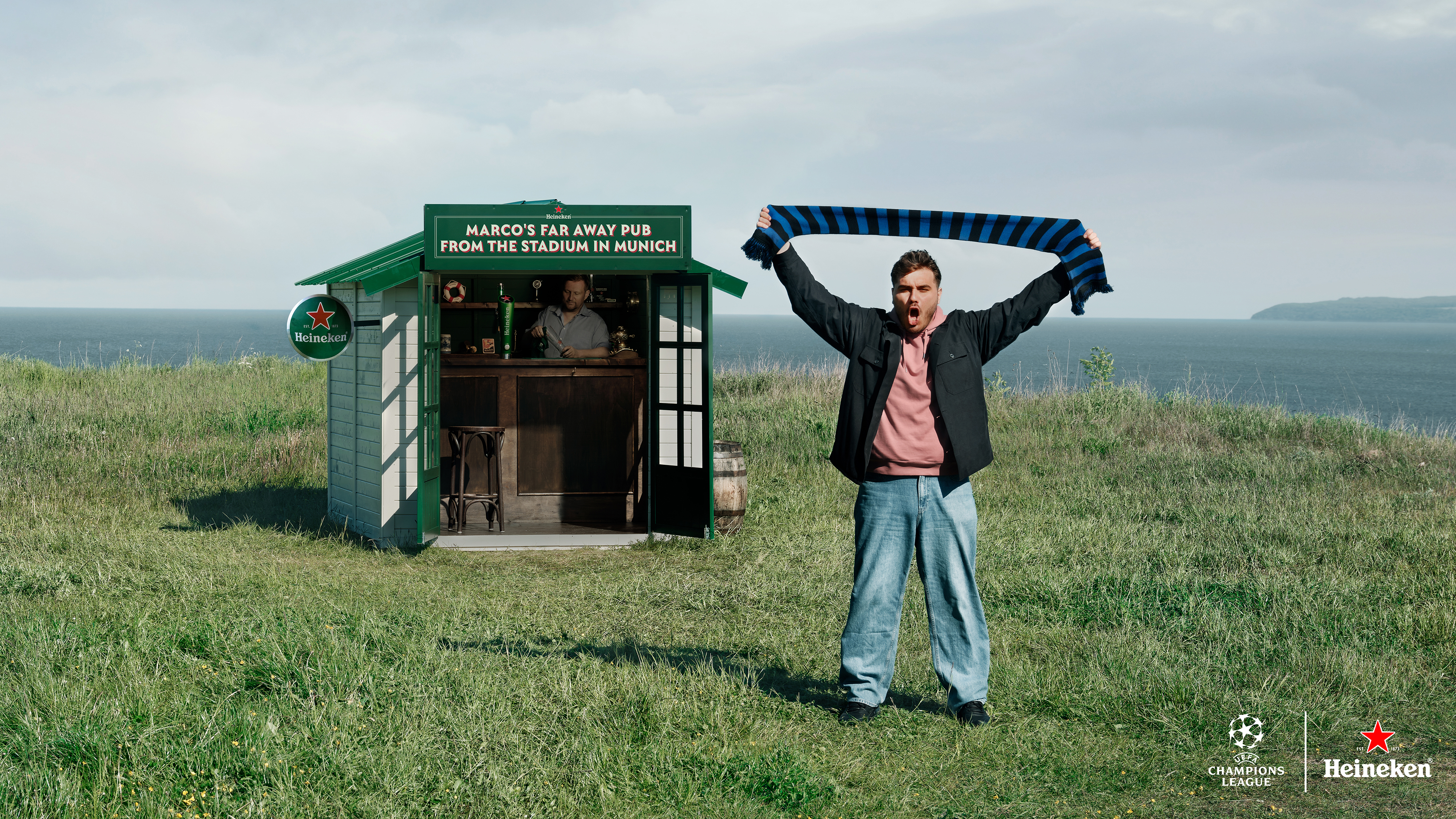 ‘Unlucky Charm’: Heineken® and Self-Confessed Jinx Go to Extreme Lengths to Protect the Result at 2025 UEFA Champions League Final 