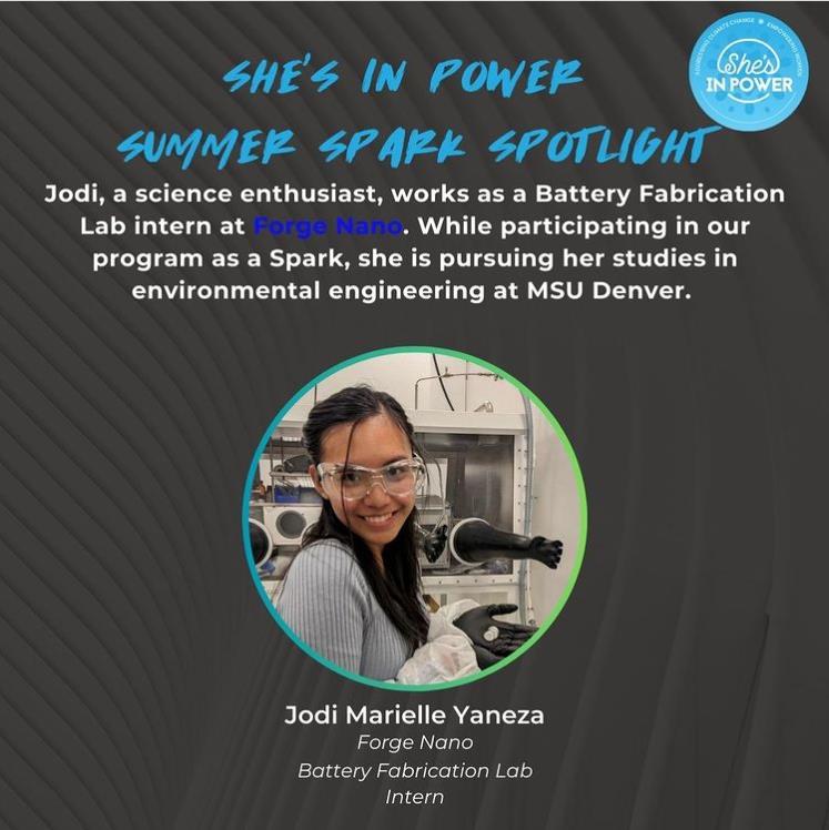 She's in Power summer spark program 