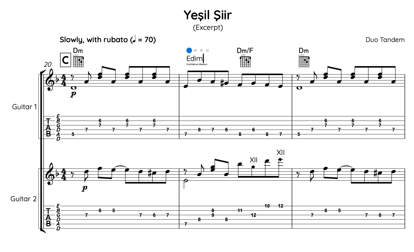 Sybelius Chord Symbol