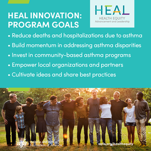 AAFA's HEAL Innovation Program Goals