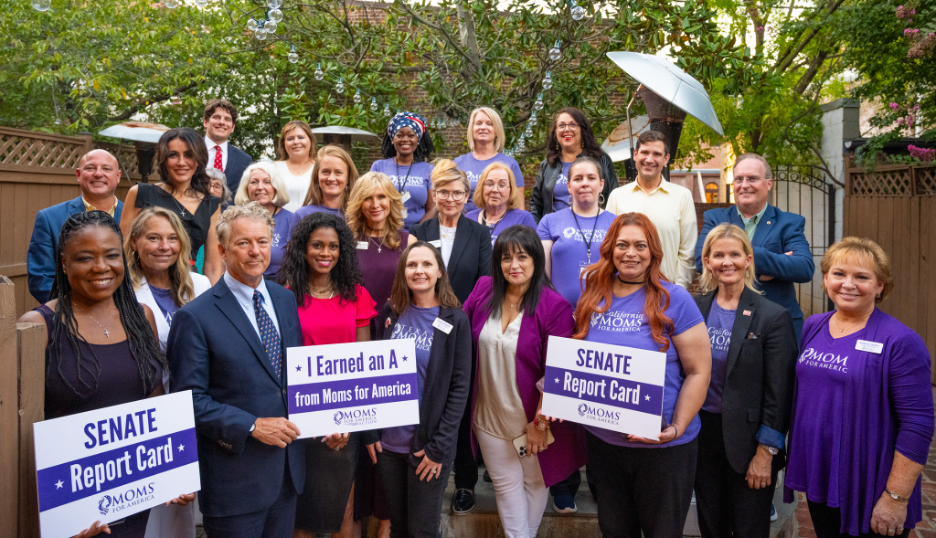 Moms for America with Sen. Rand Paul, R-KY | Photo: Gregorio Veluz