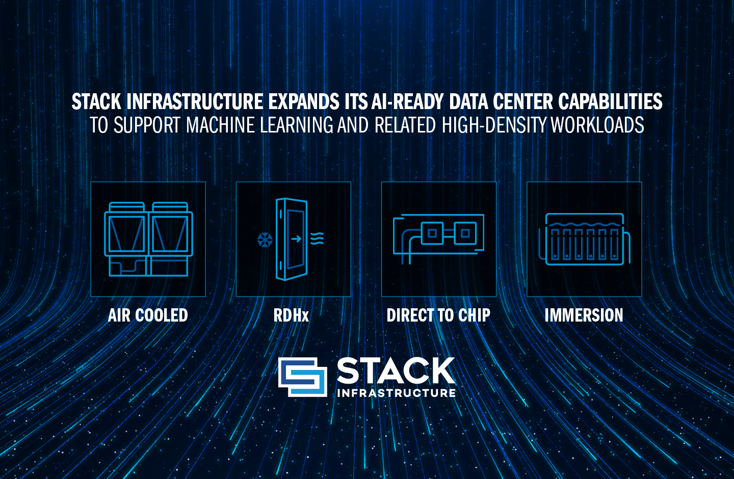 STACK Infrastructure Expands its AI-Ready Data Center Capabilities to Support Machine Learning and Related High-Density Workloads