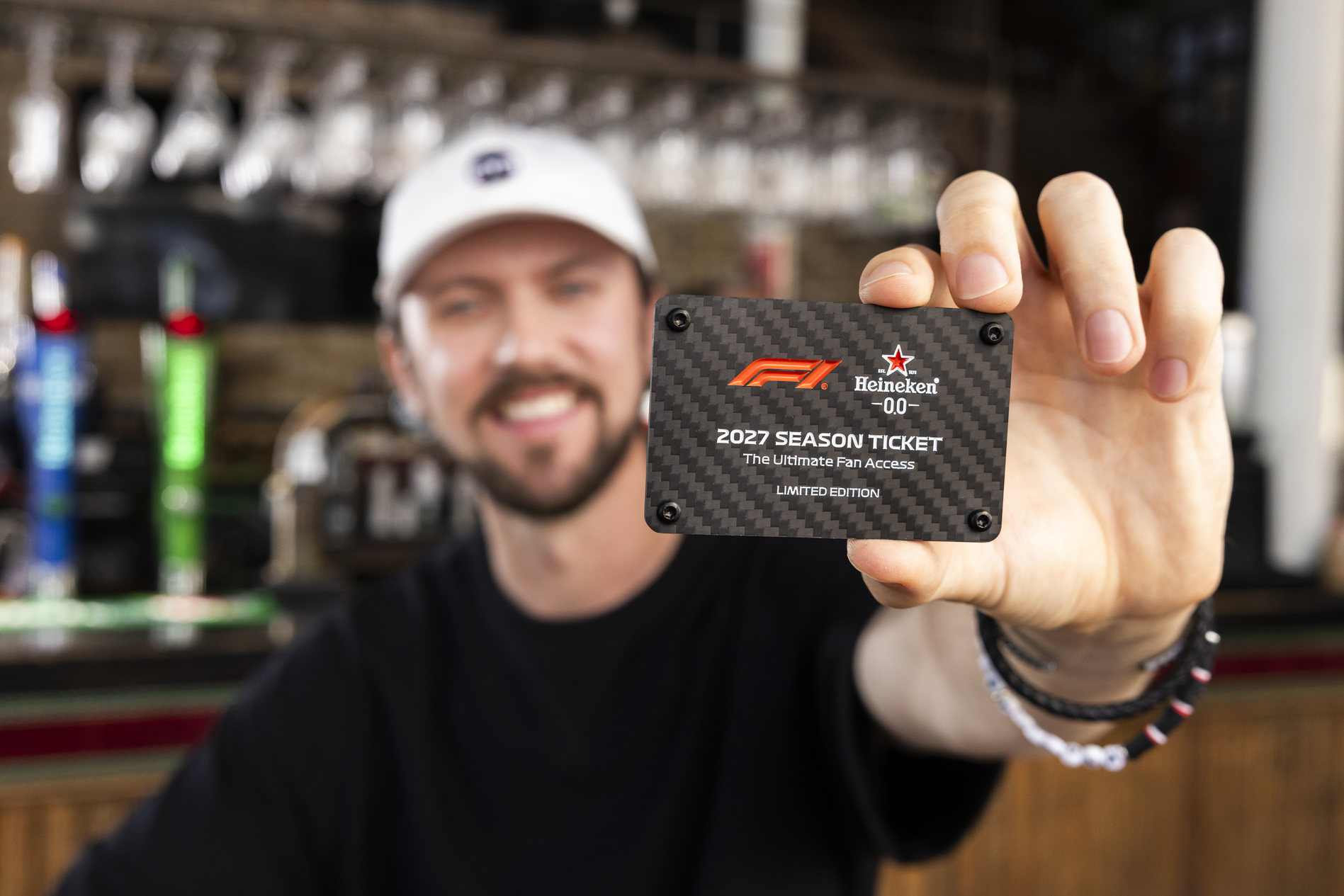 Heineken® is offering an F1 fan the ultimate money-can 't-buy experience in motorsport - to be the holder of the sport’s only season ticket. 
