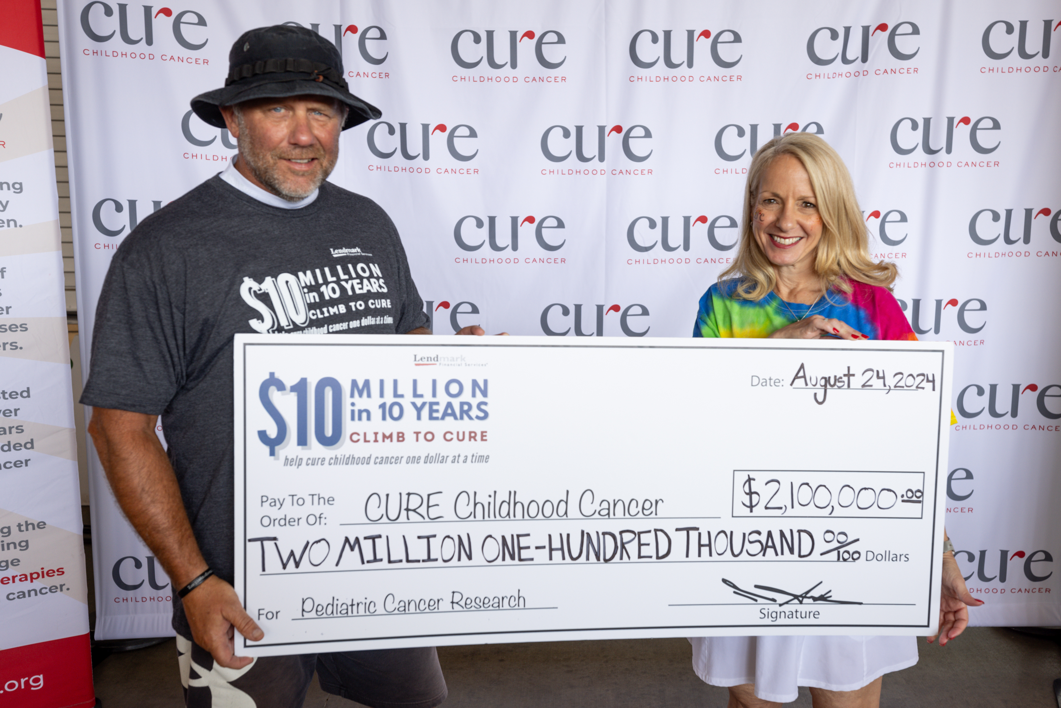 2024 Climb to Cure Check Presentation