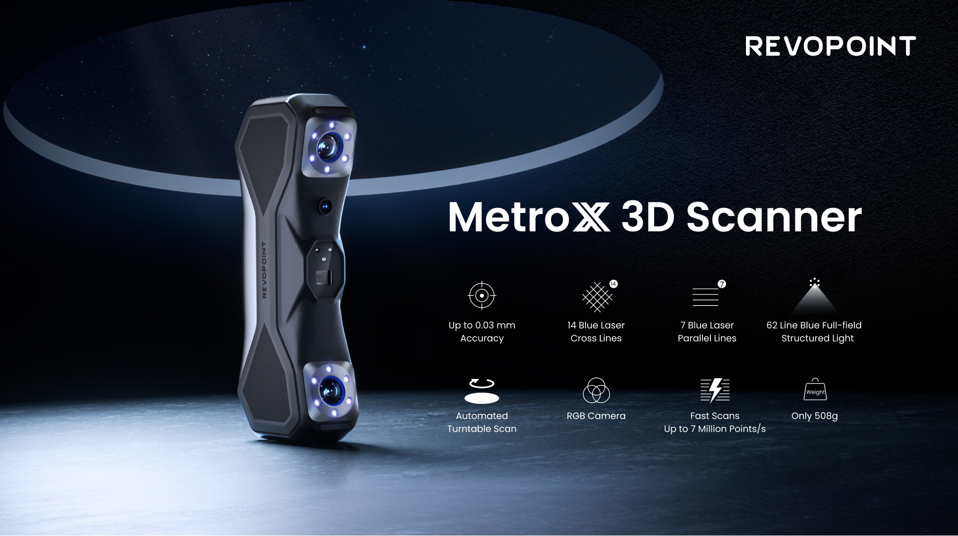 Revopoint MetroX 3D Scanner