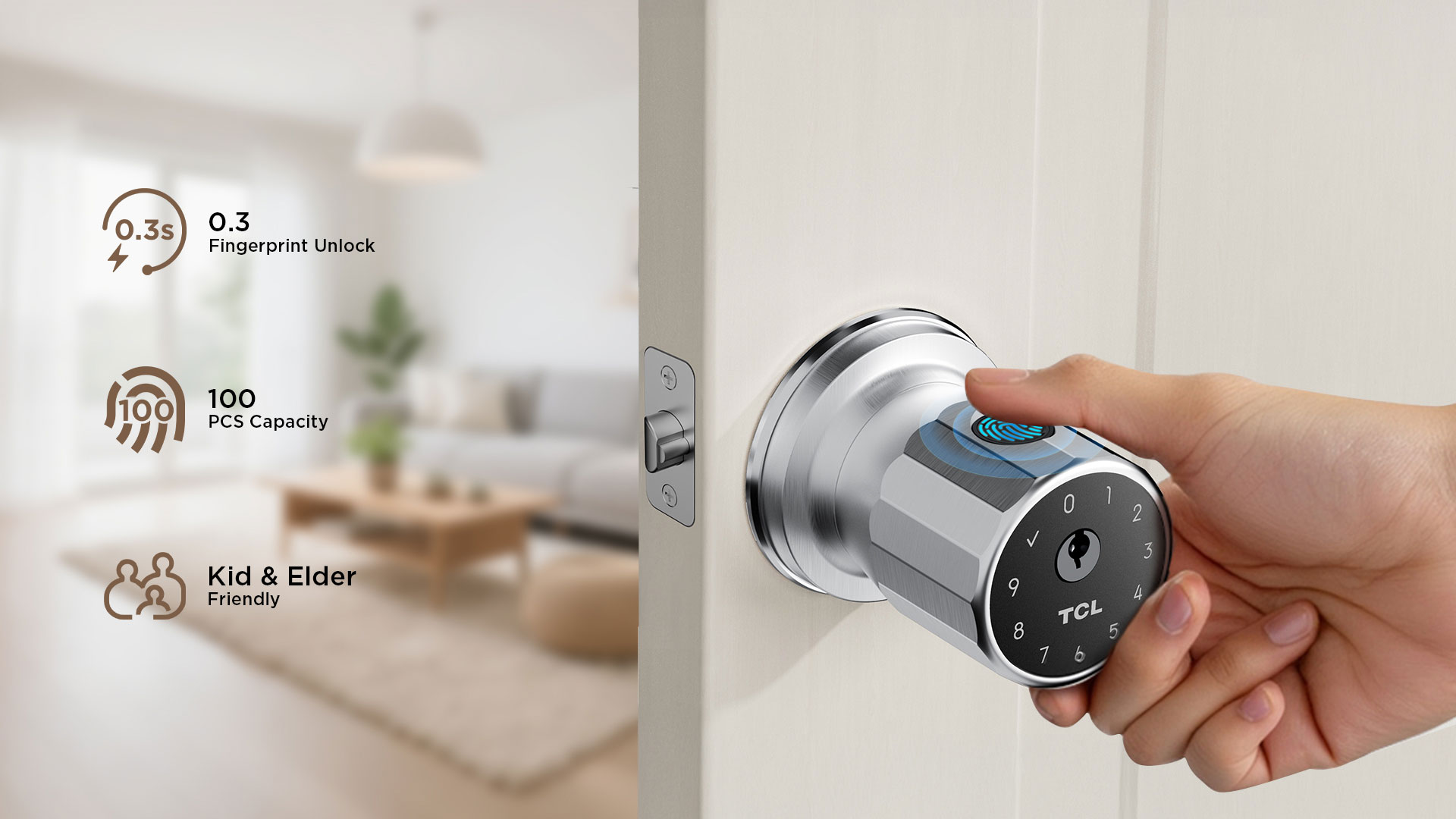 the-hand-grib-TCL-K1-Knob-to-use-fingerprint-unlock