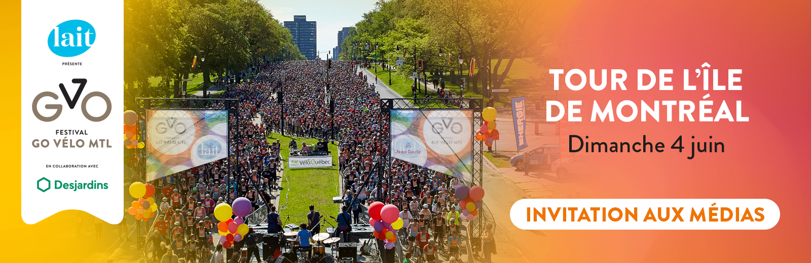 Invitation aux médias : Tour de l’Île de Montréal