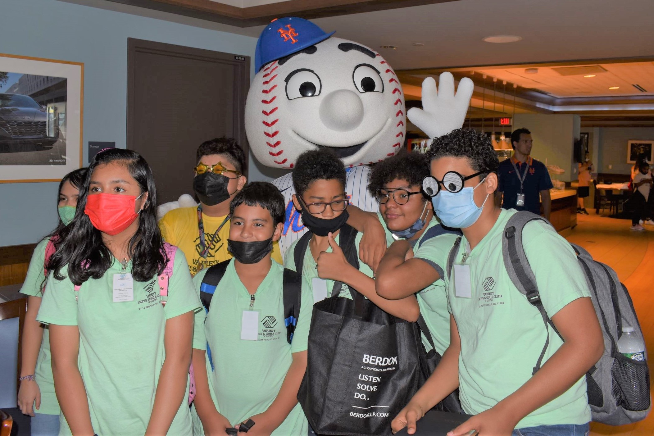 Berdon's program, titled Personal Branding and Career Preparedness, took place on Wednesday, July 21st, at Citi Field and follows a similar format as Math Hits by incorporating gaming and teamwork into the education and learning process. 