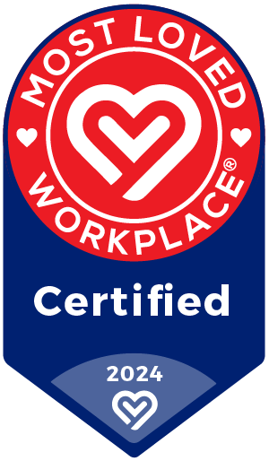 Newsweek's Most Loved Workplace Certification Badge