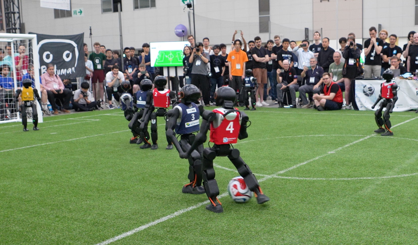 Booster's robots at RoboCup 2026
