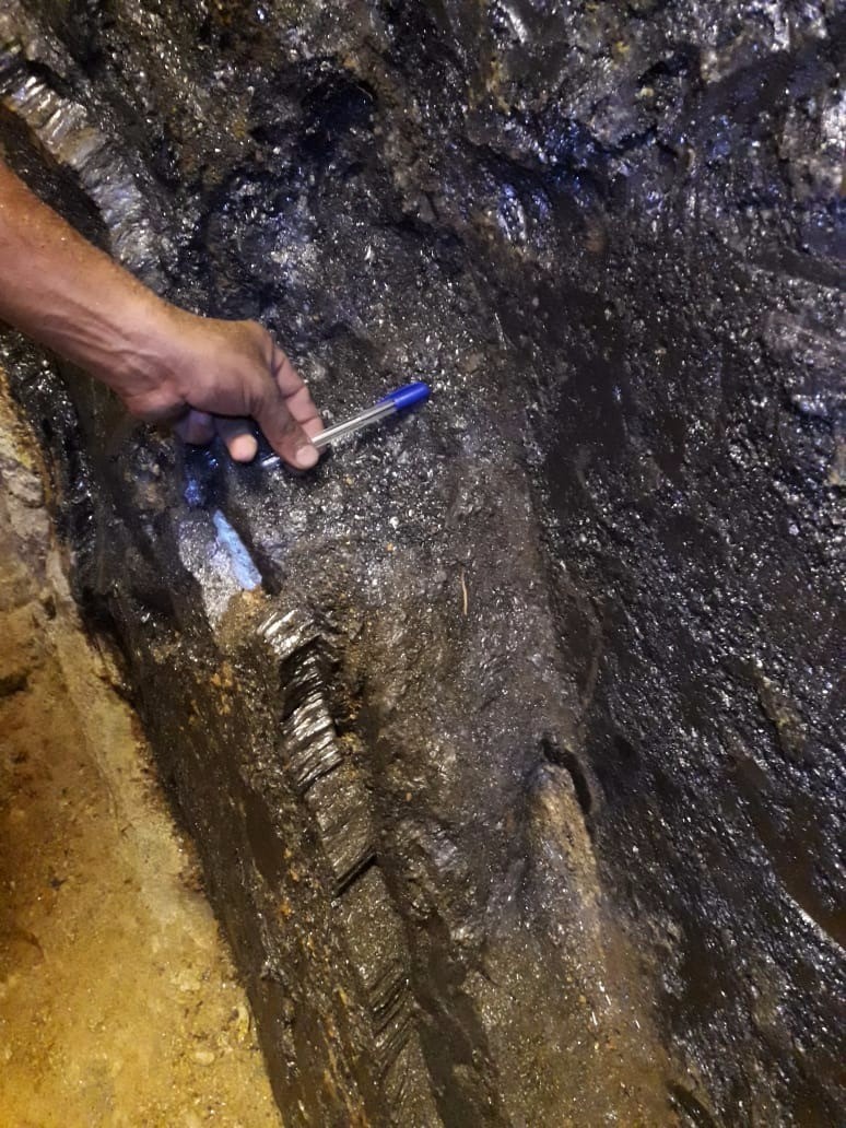 Graphite Vein Found at Ceylon's M1 Site 