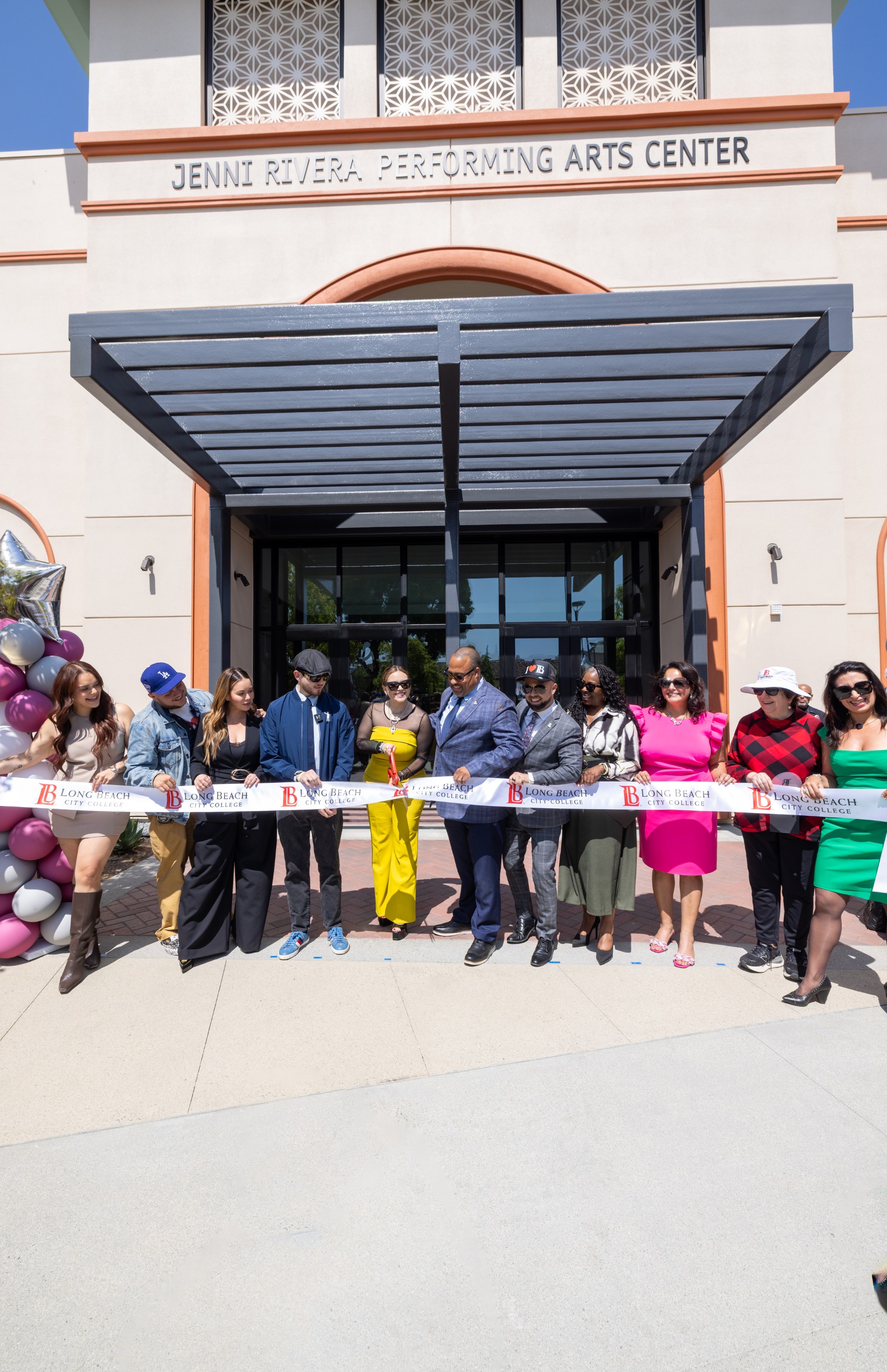 Jenni Rivera Performing Arts Center Ribbon-Cutting Photo