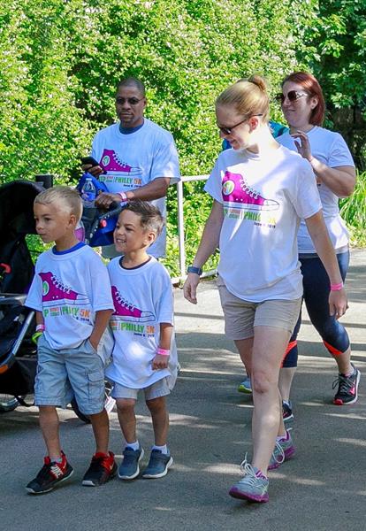 Fun for the whole family, Step Beyond Celiac 5ks are great for walkers and runners.