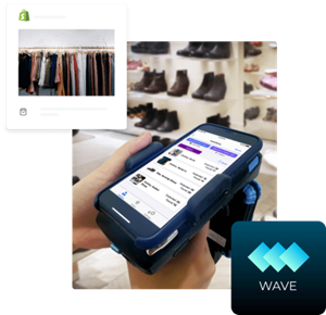 Wave RFID for inventory in retail