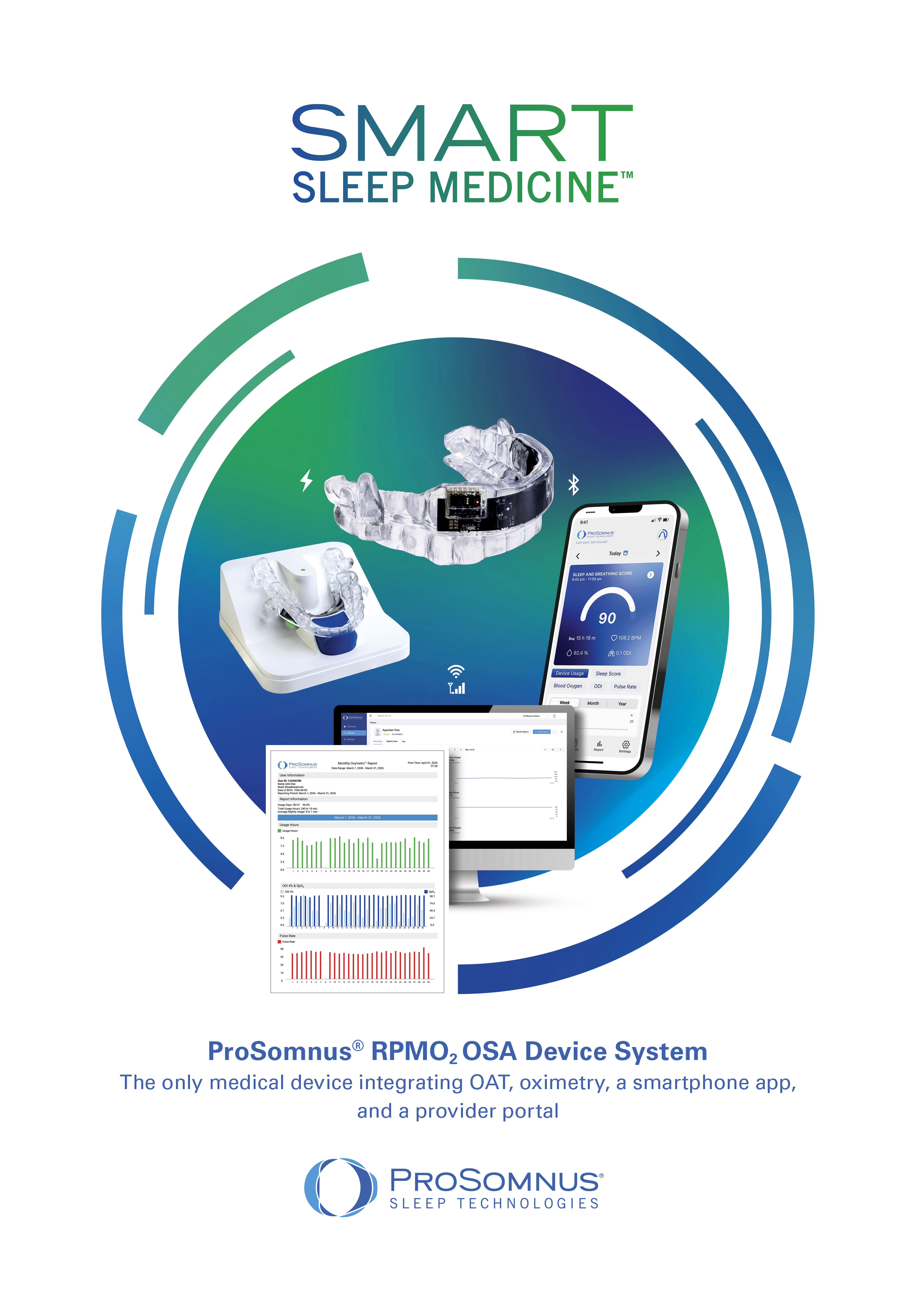 ProSomnus RPMO2 OSA Device System