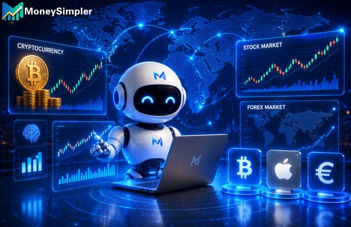 MoneySimpler Launches Cross-Market AI Robot for Stock and Cryptocurrency Quant Trading