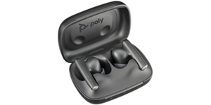 Part of the recently announced Poly Voyager Free 60 Series line-up of pro-grade wireless earbuds, HP is introducing an entry-level model designed for mobile devices with a standard charge case – the Poly Voyager Free 60.