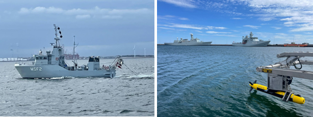 KATFISH sea trials with the Danish Navy