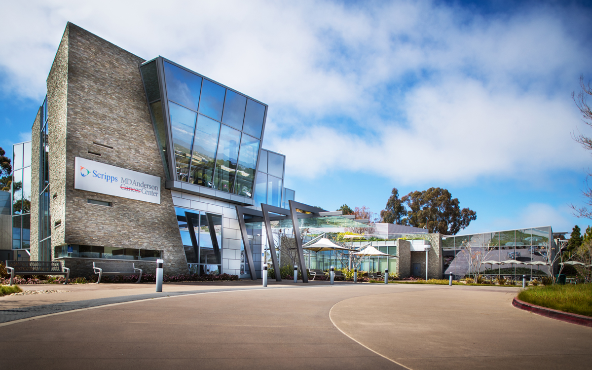 Scripps MD Anderson Cancer Center in San Diego.