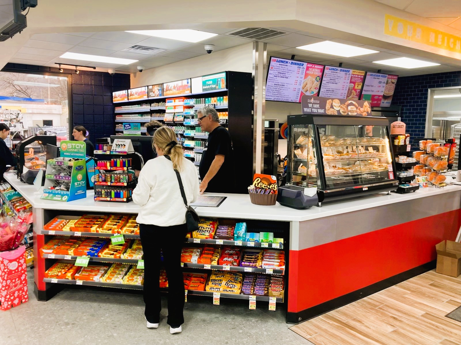 Including candy and nicotine products