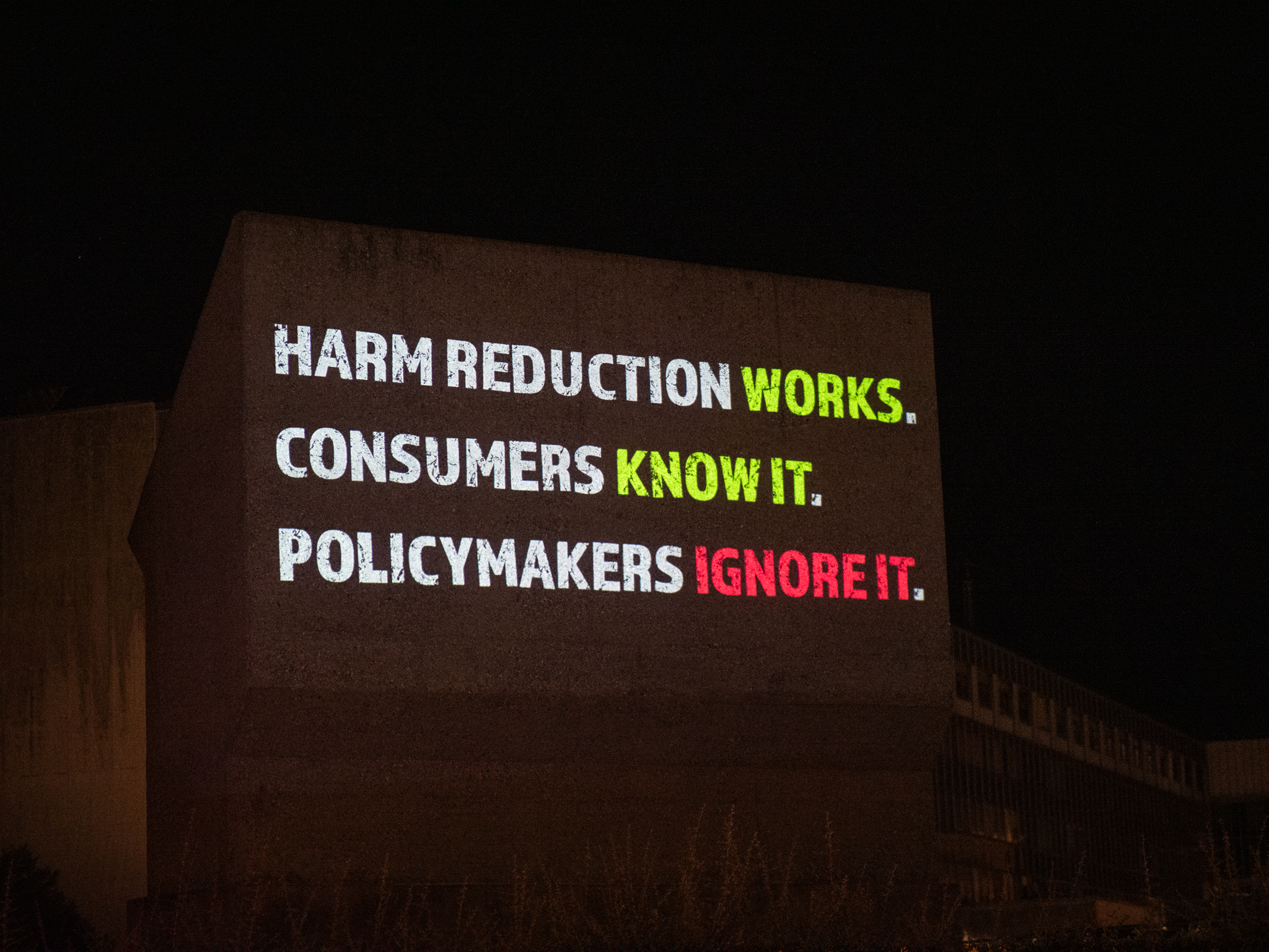 Light Show Protest Ahead of COP11 Highlights WHO Misinformation