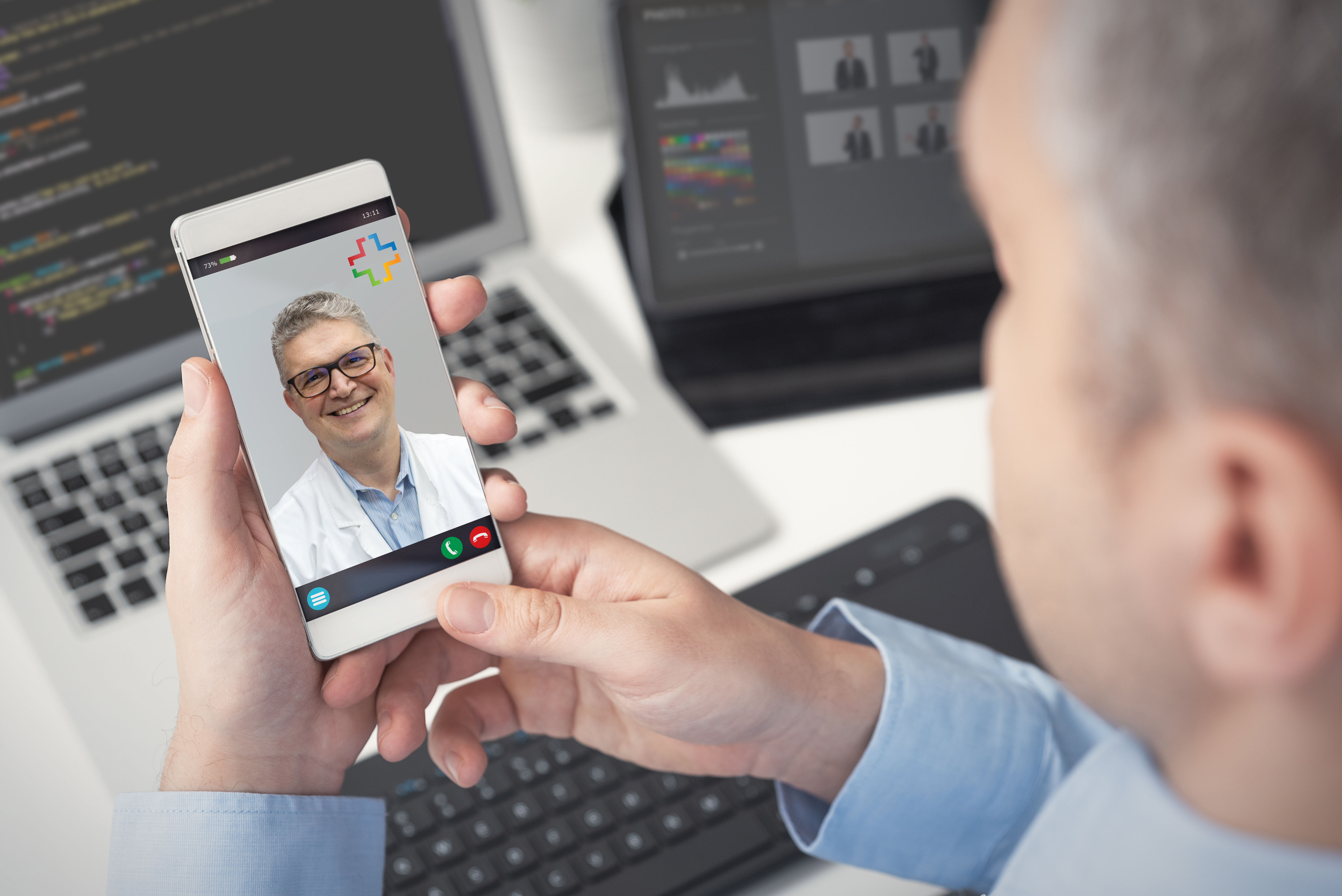 Dr. David Jakubowicz, Essen Health Care's director of Otolaryngology, is one of the many physicians that offer virtual visits to the patient population
