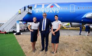  Fabio Maria Lazzerini, CEO of ITA Airways, at the Farnborough International Airshow 