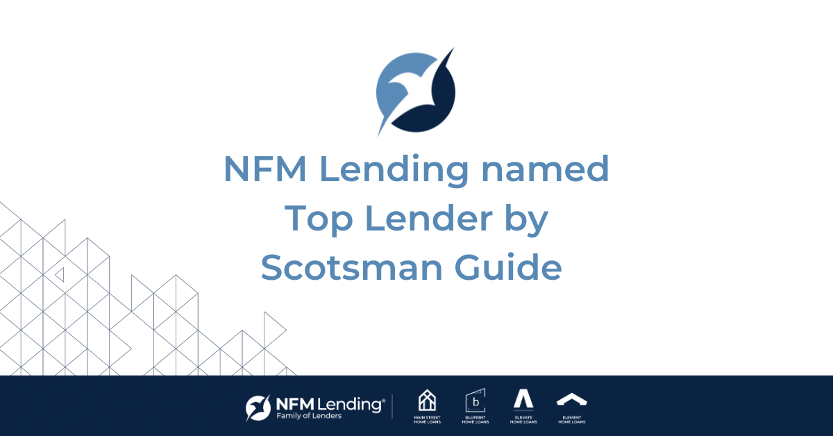 NFM Lending - Top Lender by Scotsman Guide