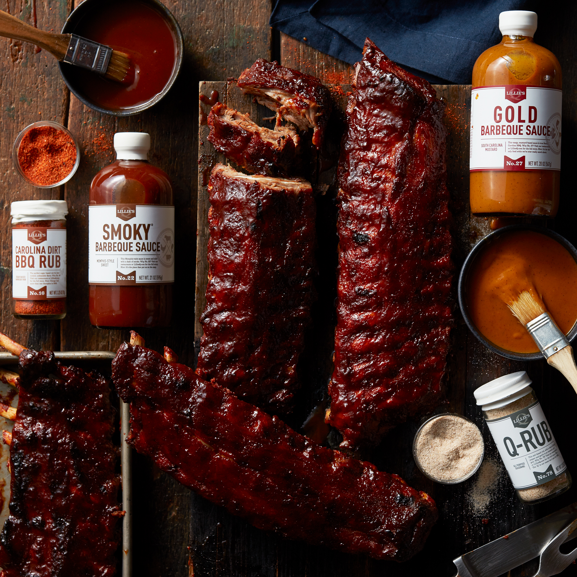 Deluxe Pork Ribs & Complete Barbeque Gift Set (1)