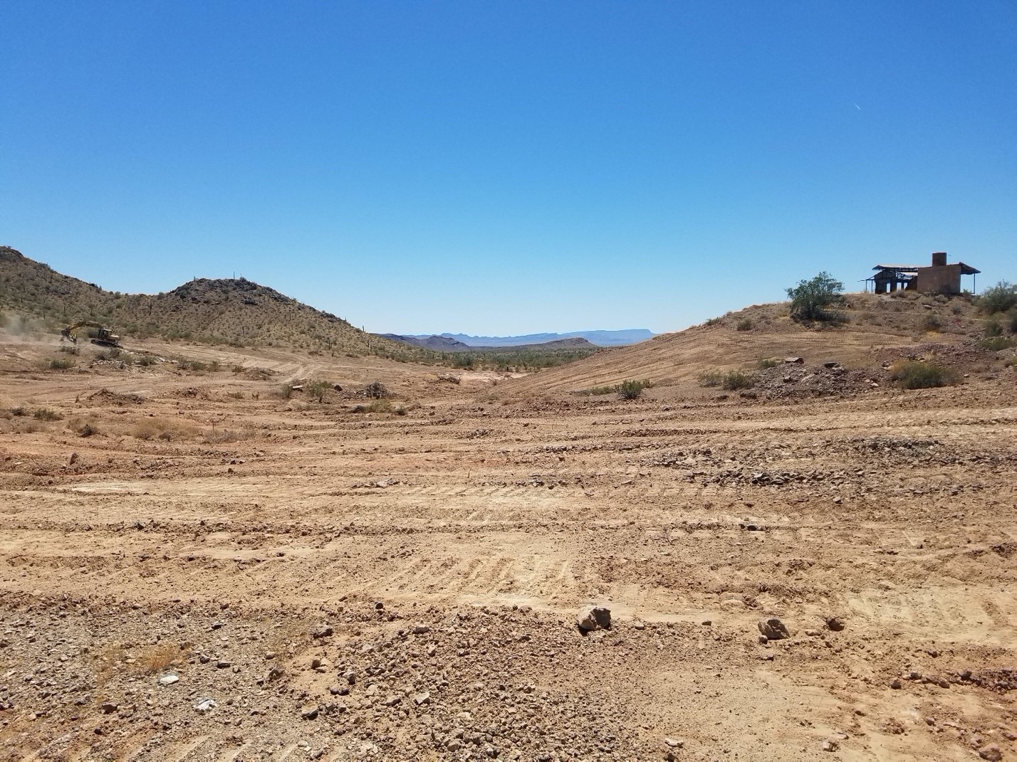 Leach Pad Area – Looking West