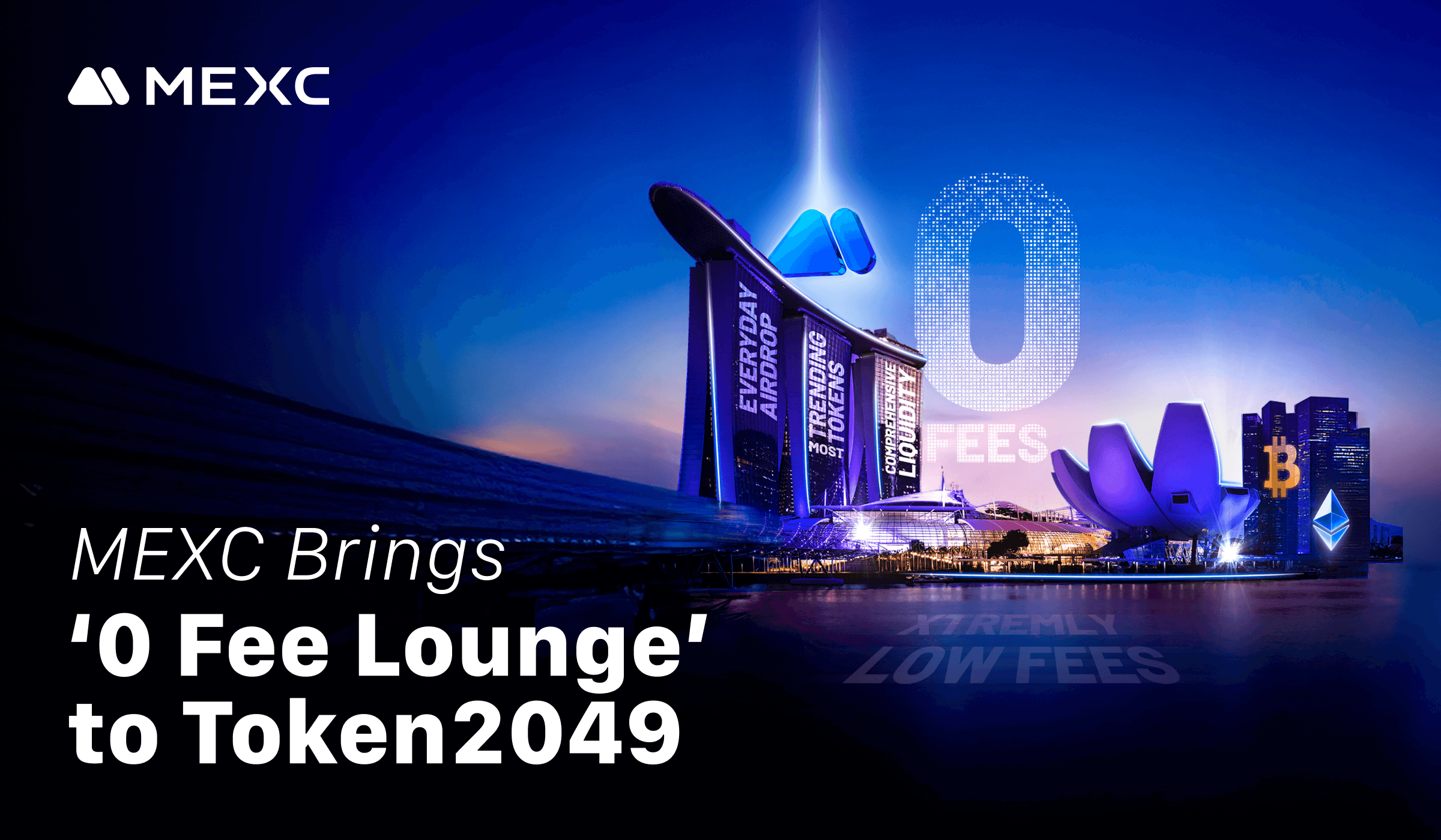 MEXC Brings Immersive Experience with ‘0 Fee Lounge’ to Token2049