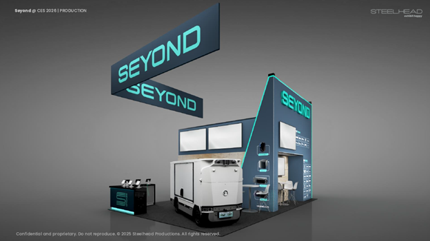 Seyond CES 2026 Booth Pic