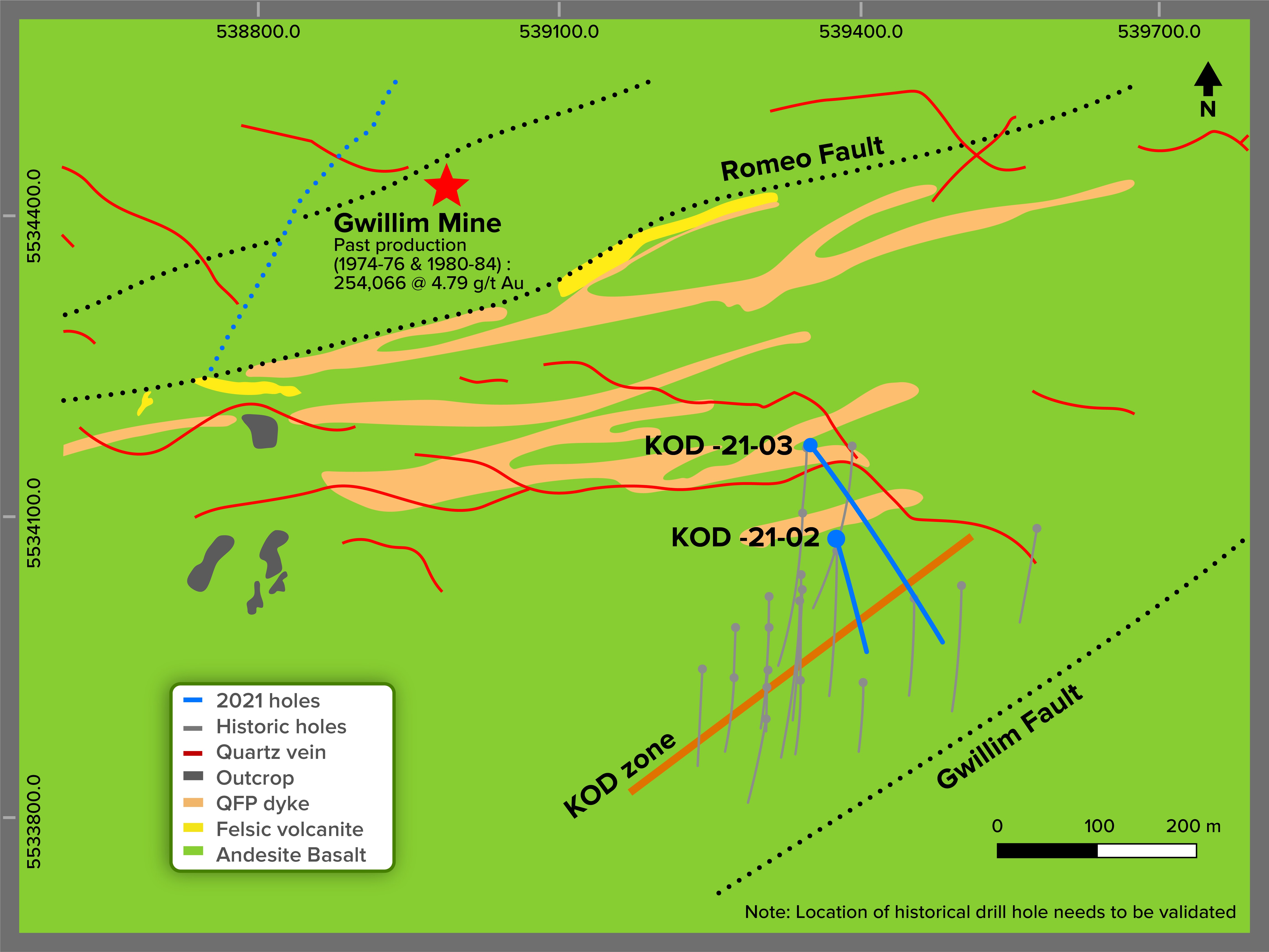 Gwillim surface plan KOD zone 