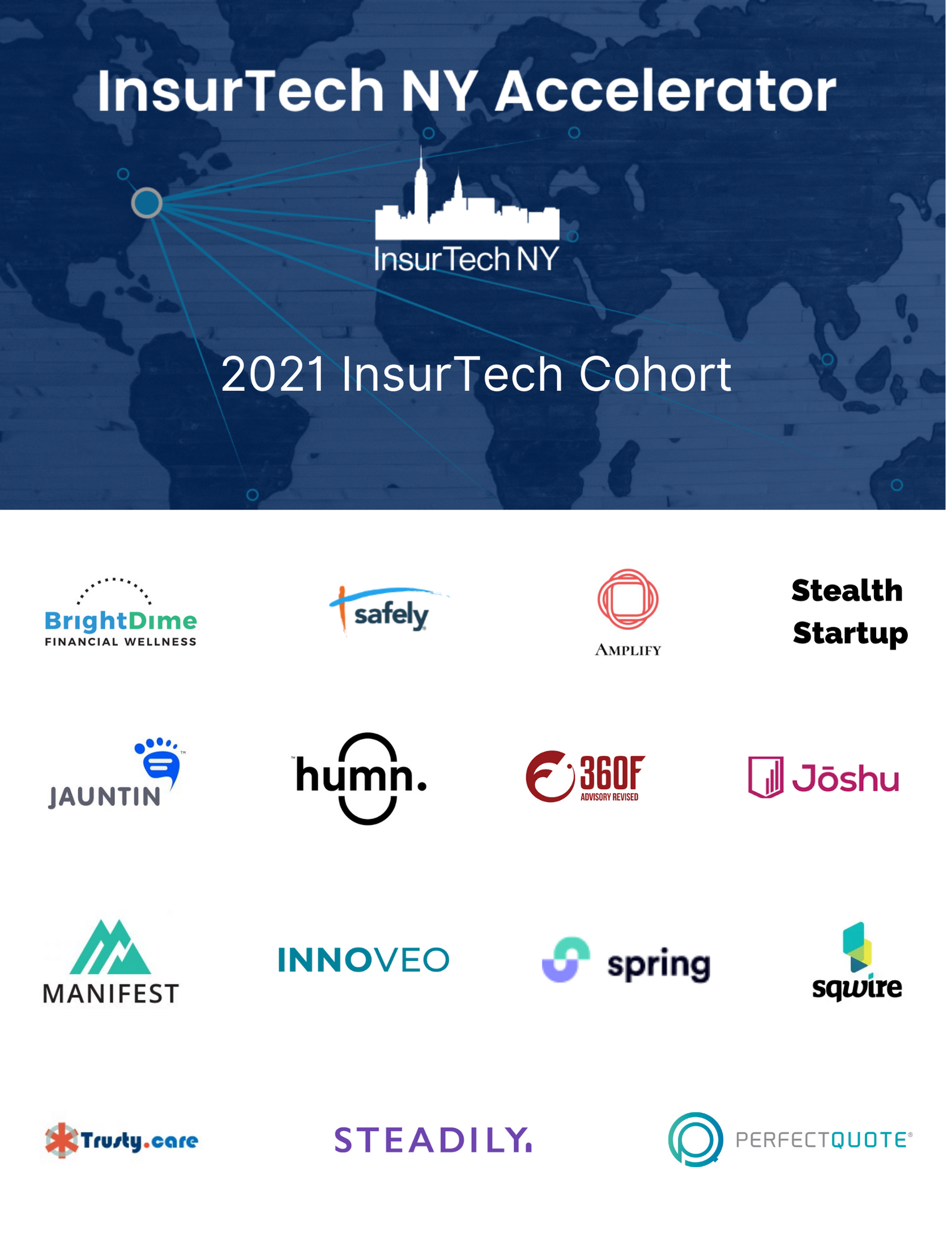 InsurTech NY 2021 Accelerator Cohort