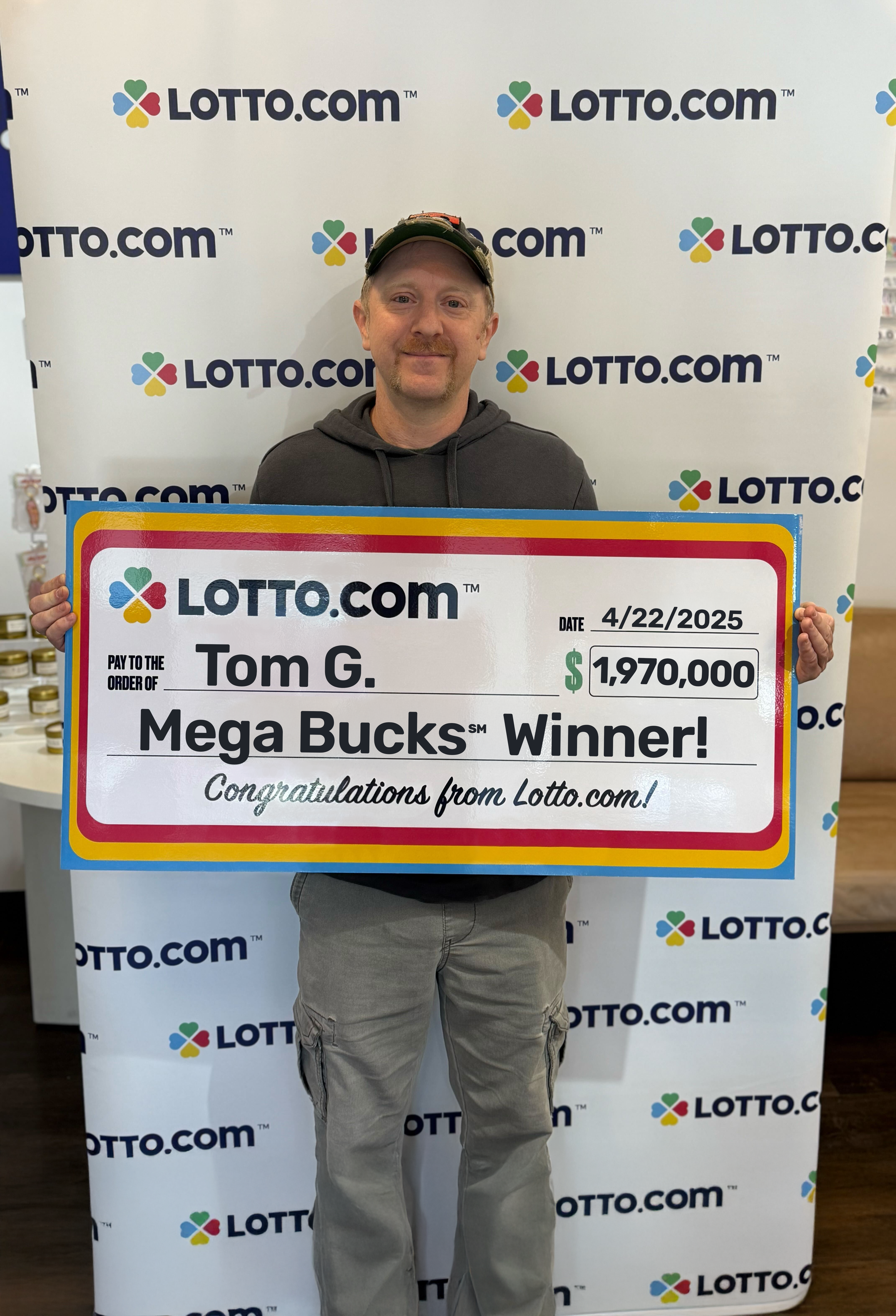 First Time Lottery Customer Wins $2 Million Dollars in Massachusetts Megabucks Using Lotto.com