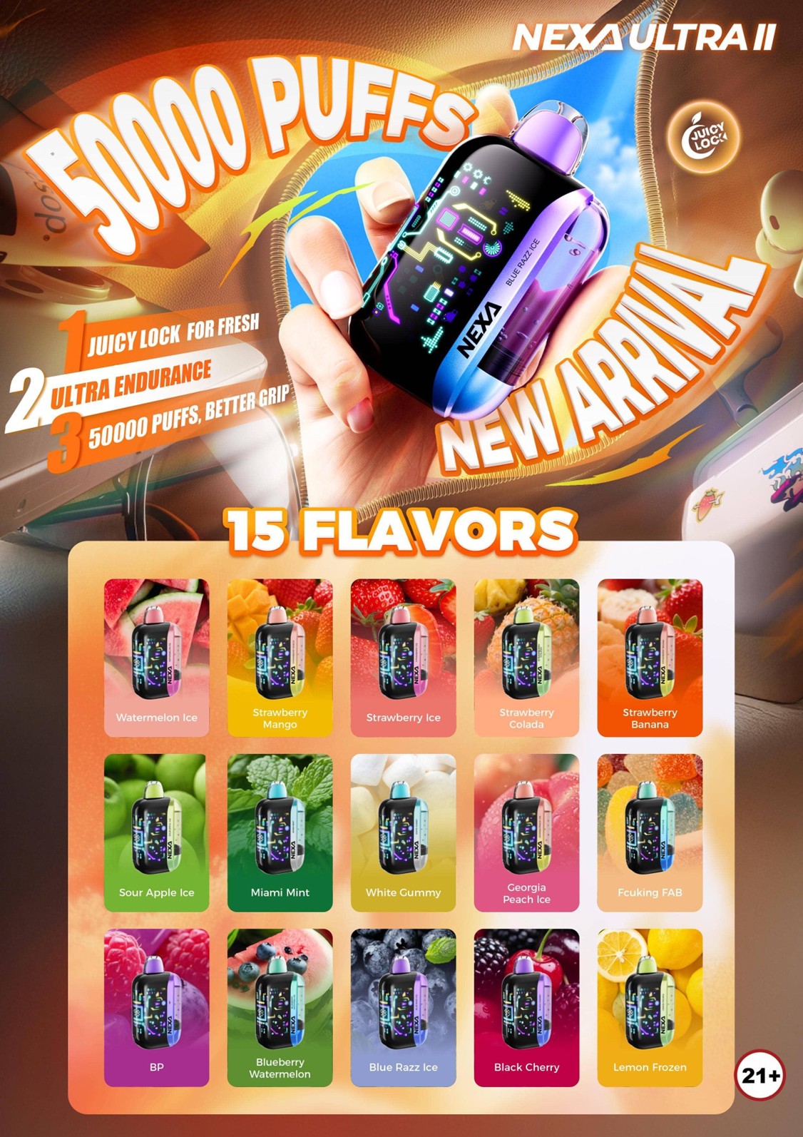NEXA ULTRA Ⅱ: Vaping Longer, Carry Easier
