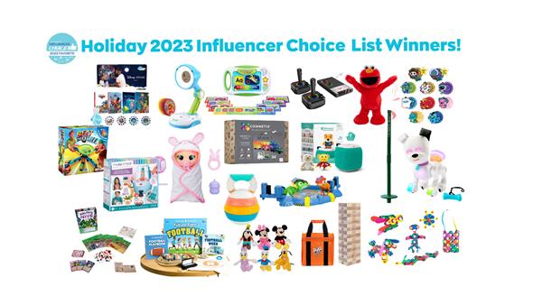 Holiday 2023 Influencer Choice List Winners