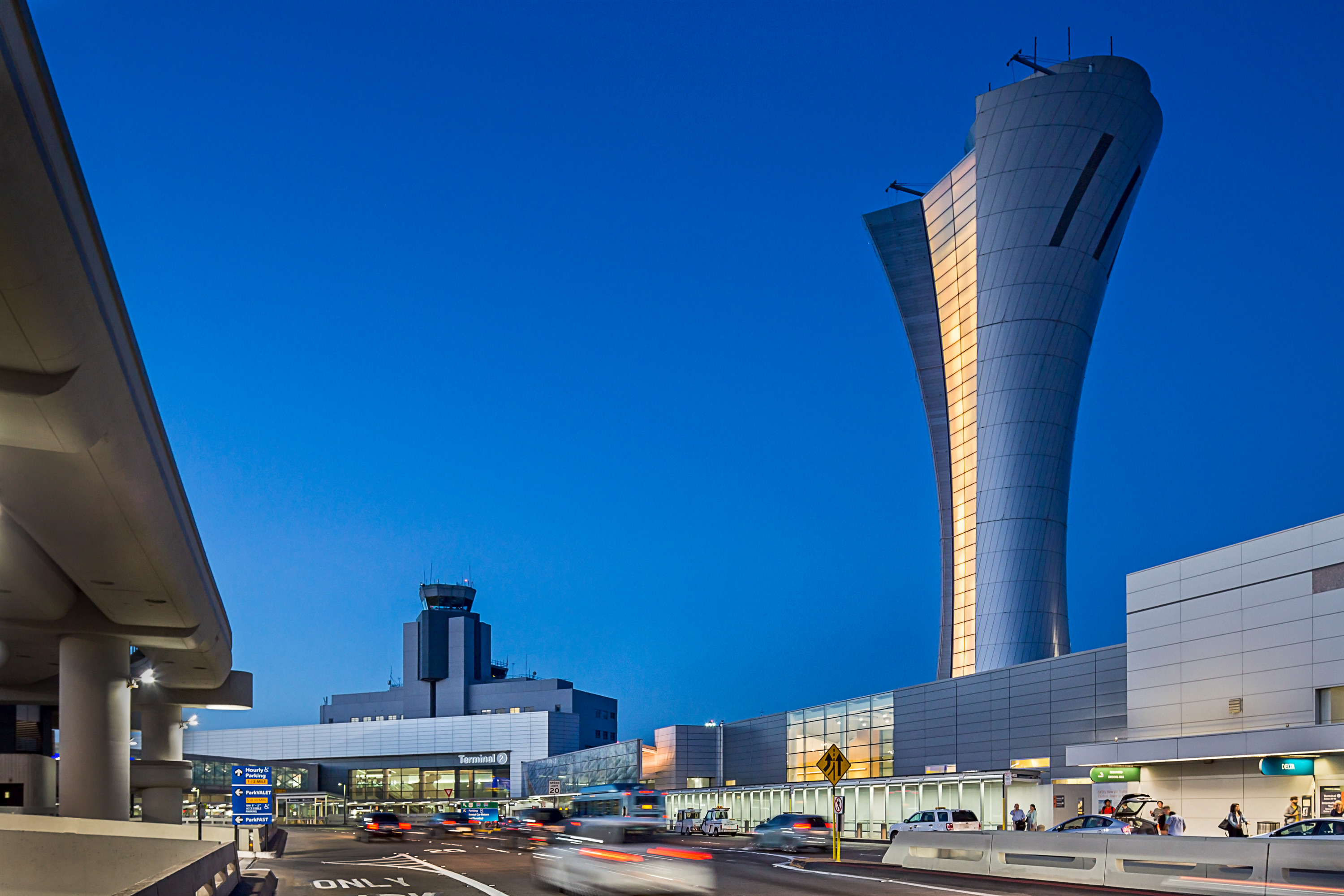 San Francisco International Airport Air Traffic Control Tower