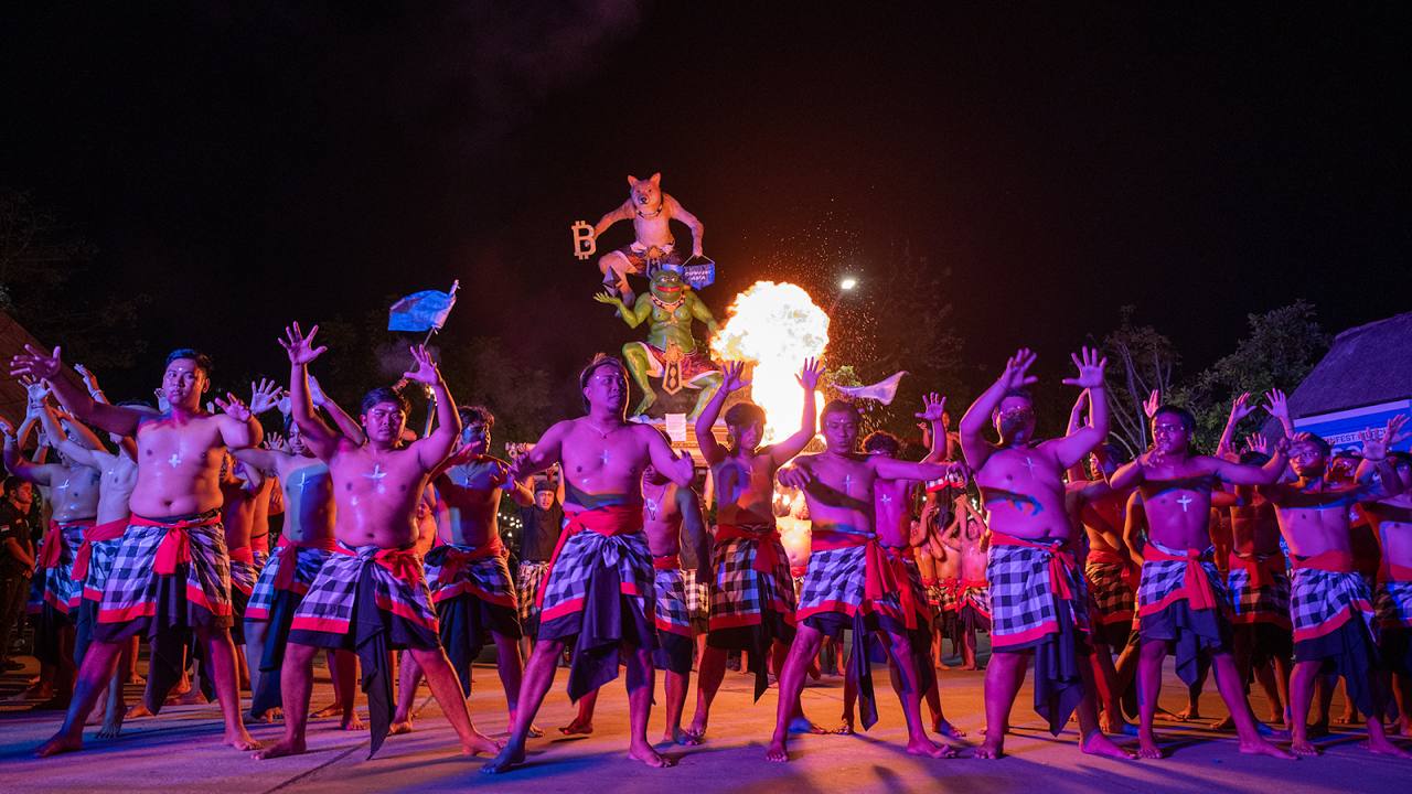 Ogoh-ogoh parade. Source: Coinfest Asia