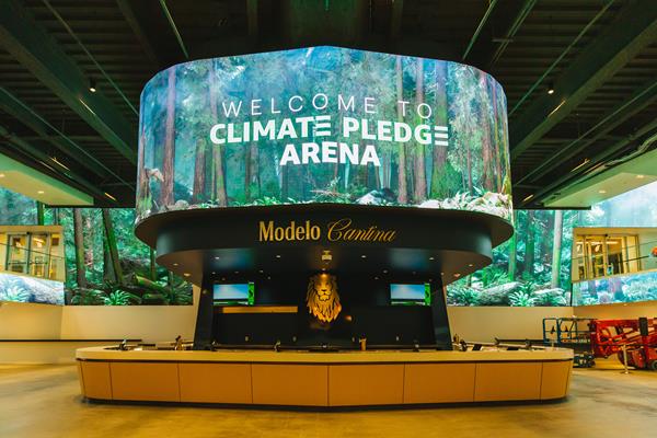 Climate Pledge Arena Atrium