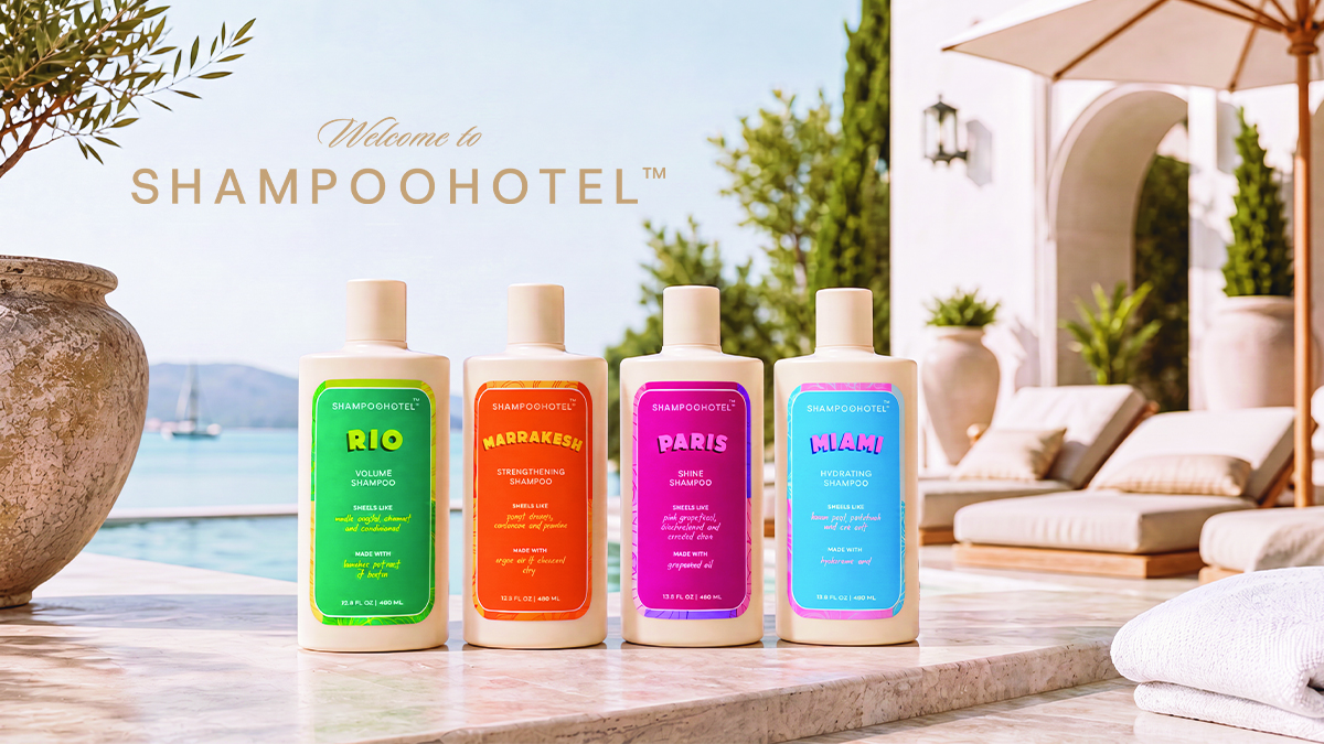 SHAMPOOHOTEL’s Signature Collection Checks Into Amazon